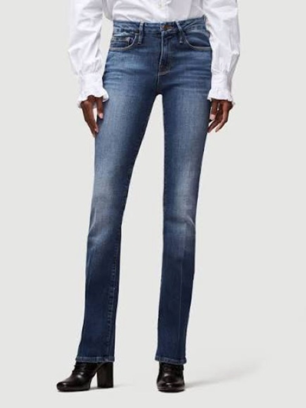 FRAME- Le Mini Boot Jean In Blendon Sz 29X32 Stretch Mid Rise